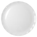 Thunder 18" Diameter, Round Plate, White Color, Melamine, NSF, Each