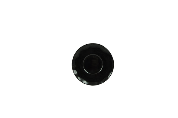 Thunder 6-1/2" Diameter, Saucer For RF9475, Two Tone-Black Pearl & White, Melamine, NSF, Each