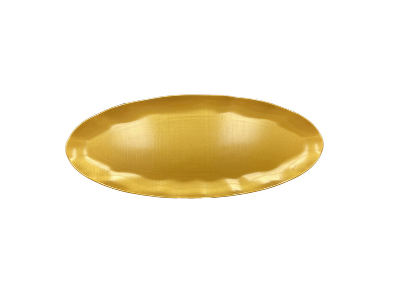Thunder 24" x 10" Platter, Gold Pearl, Melamine, NSF, Each