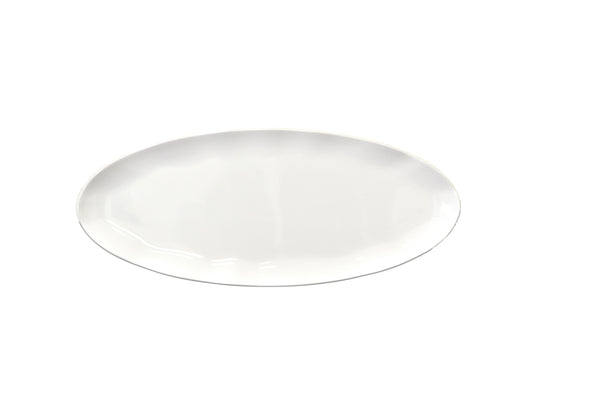 Thunder 24" x 10" Platter, White Color, Melamine, NSF, Each