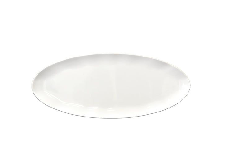 Thunder 24" x 10" Platter, White Color, Melamine, NSF, Each