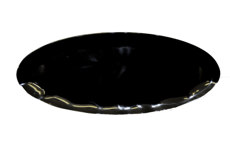 Thunder 30" x 12" Platter, Black Pearl, Melamine, NSF, Each