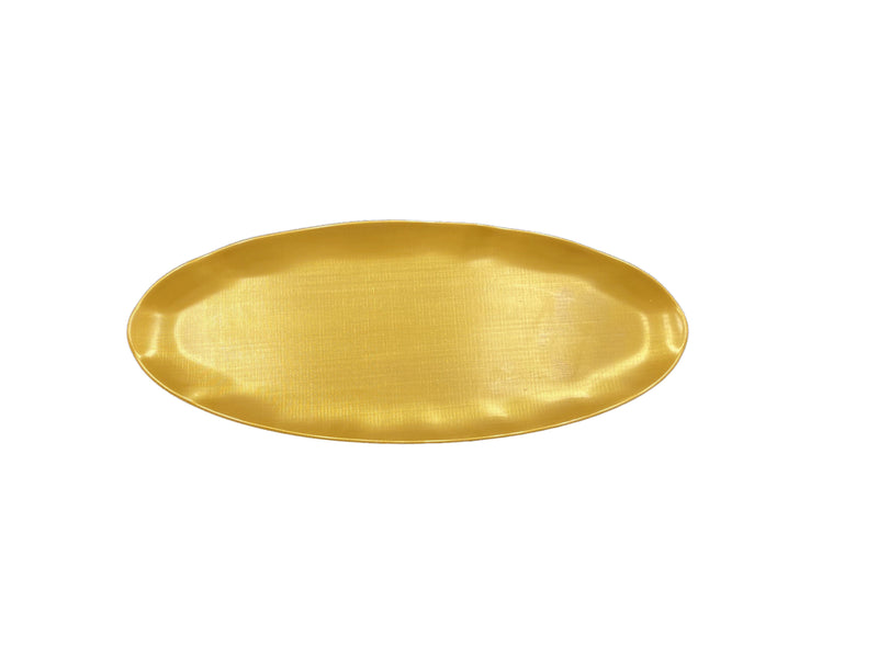 Thunder 30" x 12" Platter, Gold Pearl, Melamine, NSF, Each