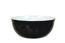 Thunder 176 oz, 11-1/4" Diameter, Serving Bowl, Two Tone-Black Pearl & White, Melamine, NSF, Each