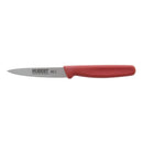 Thunder Paring Kinfe, 3-1/4" Blade, Red Polypropylene Handles, German Steel, NSF, Pack of 2