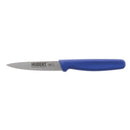 Thunder Paring Kinfe, 3-1/4" Blade, Blue Polypropylene Handles, German Steel, NSF, Pack of 2