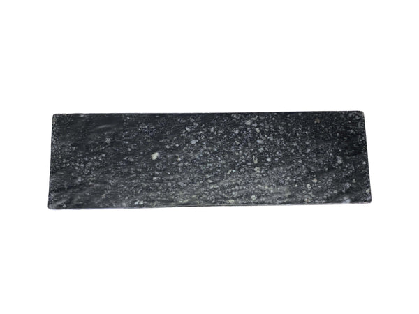 Thunder 20-3/4" x 6-1/4" x 3/8", Serving Board, Faux Marble, Onyx, Melamine, Each