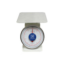 Thunder 11 LB., Flat Platform Scale, Zero-Adjust Dial For Consistent Readings, Coated Iron, Each