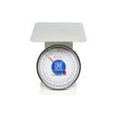 Thunder 48 LB., Flat Platform Scale, Zero-Adjust Dial For Consistent Readings, Coated Iron, Each