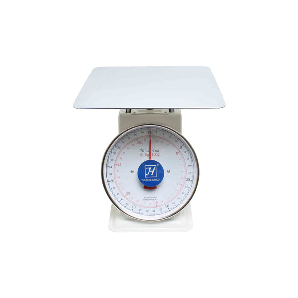 Thunder 70 Lbs, Flat Platform Scale, Zero-Adjust Dial For Consstent Readings, Coated Iron, Each