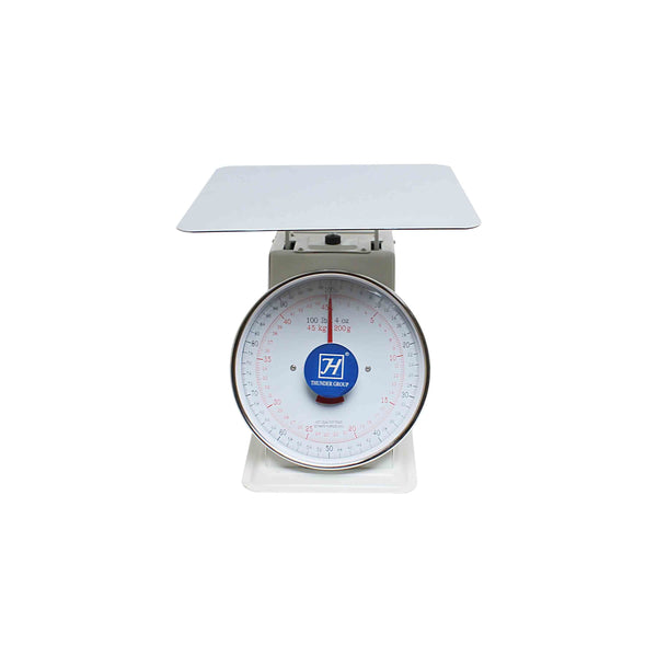 Thunder 100 Lbs, Flat Platform Scale, Zero-Adjust Dial For Consstent Readings, Coated Iron, Each