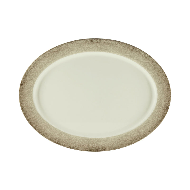 Thunder 21" x 15" x 1-5/8", Platter, Jazz Serving & Displayware, Melamine, NSF, Each