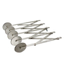 Thunder 5-Wheel Adjustable Dough Divider, Stainless Steel, Each