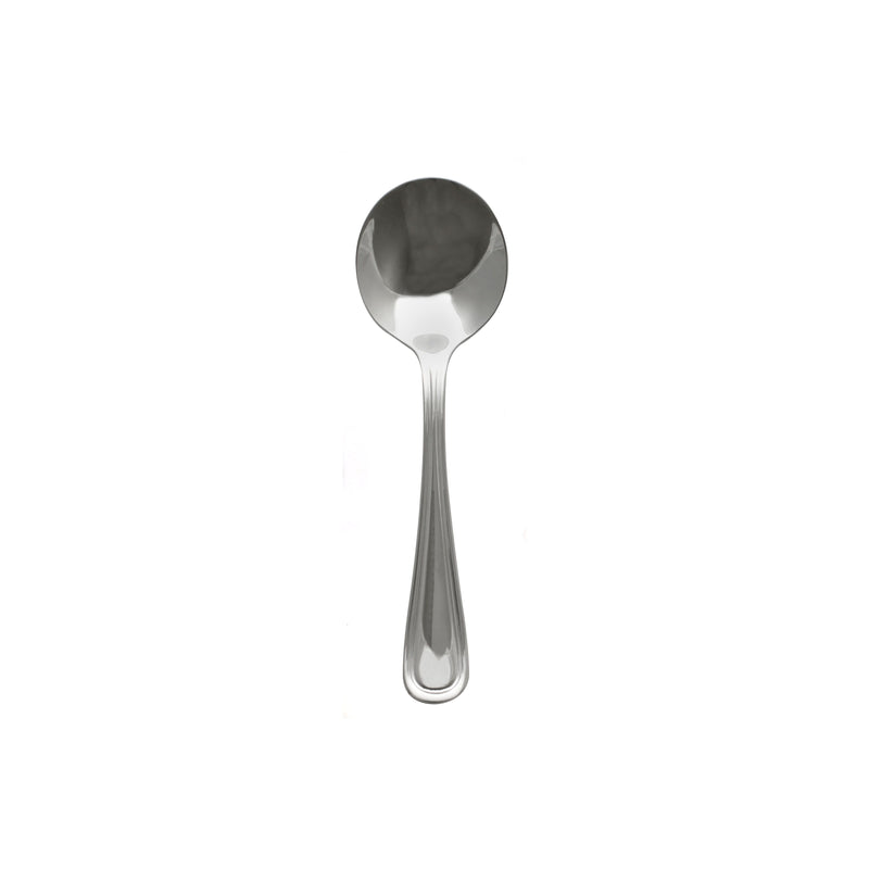 Thunder Atlantic Bouillon Spoon, Stainless Steel 18/10, Dozen