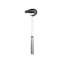 Thunder 1 oz, 12" x 3-1/4" x 2", Spout Ladle, One-Piece Construction, Stainless Steel 18-0, Each