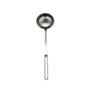 Thunder 4 oz, 12-1/2" x 3-5/8" x 3-1/4", Deep Ladle, One-Piece Construction, Stainless Steel 18-0, Each
