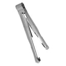 Thunder 9-1/2" x 4" x 1", Bread Tong, Stainless Steel, Dozen