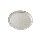 Thunder 18" Diameter, Round Tray with Narrow Rim, Stainless Steel, Each