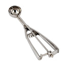 Thunder 1/2 oz, No. 70, 8-1/4" x 2-3/8" x 1-1/4", Bowl Diameter 1-1/2", Ambidextrous Scoop, Stainless Steel 18/8, 304 Material, Twin Grip Handle, Each