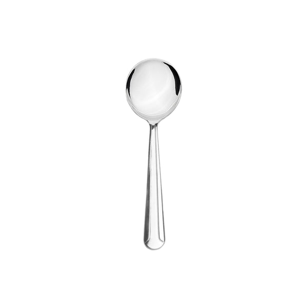 Thunder Domilion Heavy Bouillon Spoon, Stainless Steel, 2.5mm Thickness, Dozen
