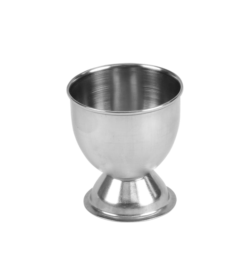 Thunder 2" Diameter x 2-1/8" Height, Egg Cup, Footed, Stainless Steel, 2.5mm Thickness, Each