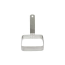 Thunder 4" x 4" x 5", Square Egg Ring, Stainless Steel, Each