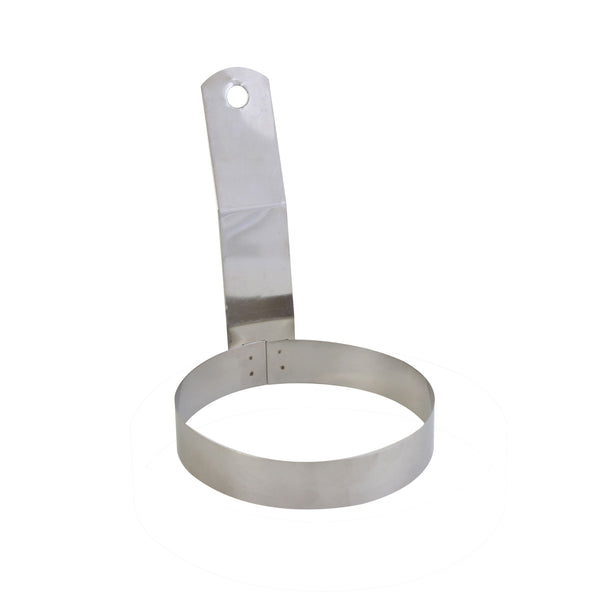 Thunder 6" Diameter x 5-1/8" Height, Round Egg Ring, Stainless Steel, Each