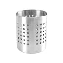 Thunder 4-1/2" Diameter x 5-1/2" Height, Straight Wall Flatware Cylinder, Stainless Steel, Each