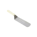 Thunder 8-1/2" x 3" x 15", Flexible Perforated Turner, Stainless Steel with Plastic Handle, Each