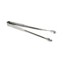 Thunder 9-7/8" x 2-5/8" x 7/8" Bean Tong, Stainless Steel, Each