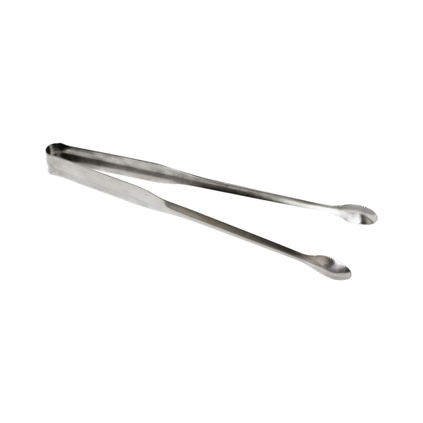 Thunder 9-7/8" x 2-5/8" x 7/8" Bean Tong, Stainless Steel, Each