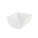 Thunder 6" x 5-5/8" x 3", 2 Pint, Condiment Replacement Insert, Polypropylene, Each