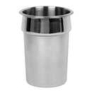 Thunder 2-1/2 qt, 5-1/2" Diameter x 7-1/2" Height, Inset Pan, Stainless Steel, Each