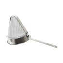 Thunder 1-1/2 qt, 8" Diameter x 18" Length, Fine Mesh Reinforced Bouillon Strainer, Stainless Steel 18/8, 304 Material, Each