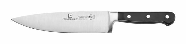 Thunder Chef's Knife, 8" Blade, Forged German Steel, NSF, Each