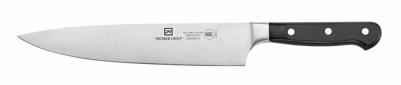 Thunder Chef's Knife, 10" Blade, Short Bolster, Forged German Steel, NSF, Each
