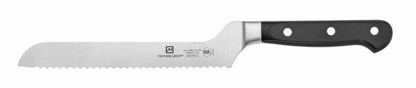 Thunder Bread Knife, Offset, 8" Blade, Forged German Steel, NSF, Each