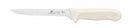 Thunder Utility Knife, 6" Blade, Wavy Edge, White Polypropylene Handles, German Steel, NSF, Each