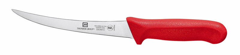 Thunder Boning Knife, 6" Blade, Red Polypropylene Handles, German Steel, NSF, Each