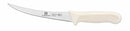 Thunder Boning Knife, 6" Blade, Curved, White Polypropylene Handles, German Steel, NSF, Each
