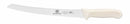 Thunder Bread knife, 9-1/2" Blade, White Polypropylene Handles, German Steel, NSF, Each