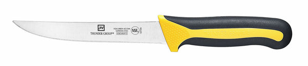 Thunder Boning Knife, 6" Blade,Wide, Soft-Grip Handles, German Steel, NSF, Each