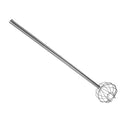 Thunder 8-5/8" Diameter x 48" Length, Kettle Whip, Stainless Steel, Dome Shape, Each