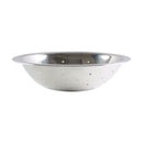 Thunder 2 qt, 8-3/4" Diameter x 2-1/4" Height, Perforated Mixing Bowl, Stainless Steel, Each