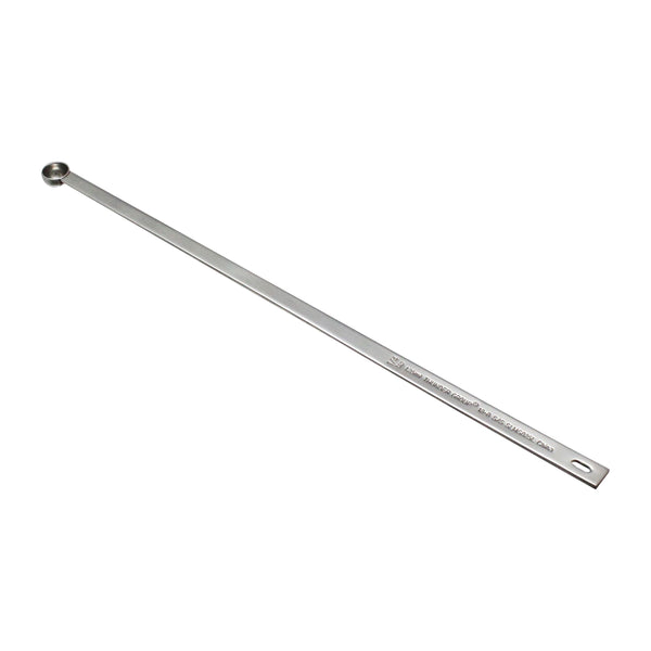 Thunder 1/4 Teaspoon, 15-1/4" Length, Long Handle Measuring Spoon, Stainless Steel, Each