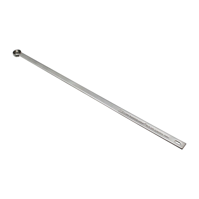Thunder 1/4 Teaspoon, 15-1/4" Length, Long Handle Measuring Spoon, Stainless Steel, Each