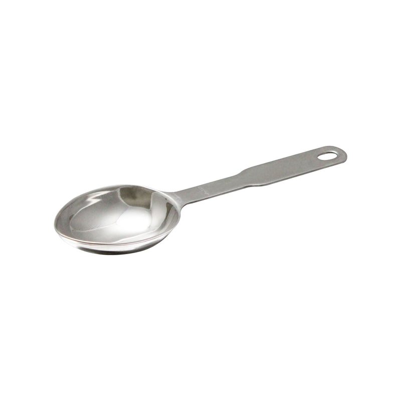 Thunder 1/4 Cup, 8-3/4" Length, Heavy-Duty Oval Measuring Scoop, Stainless Steel, Each