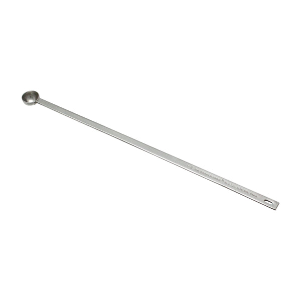 Thunder 1 Teaspoon, 15-1/2" Length, Long Handle Measuring Spoon, Stainless Steel, Each