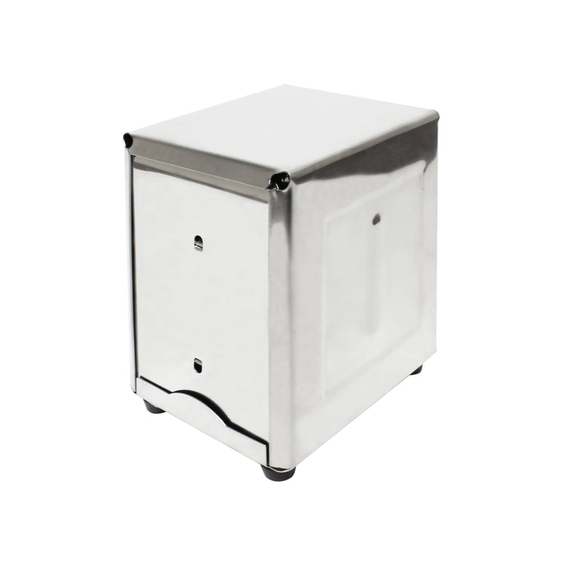 Thunder 3-3/4" x 4-1/2" x 5-3/4", Napkin Dispenser, Stainless Steel, Polished Finish, Each