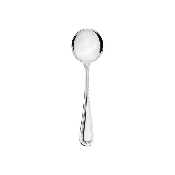 Thunder Jewel Bouillon Spoon, Stainless Steel, Dozen